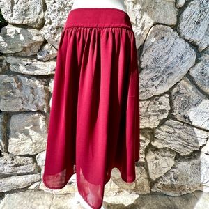 Ann Taylor Midi Skirt Size 8